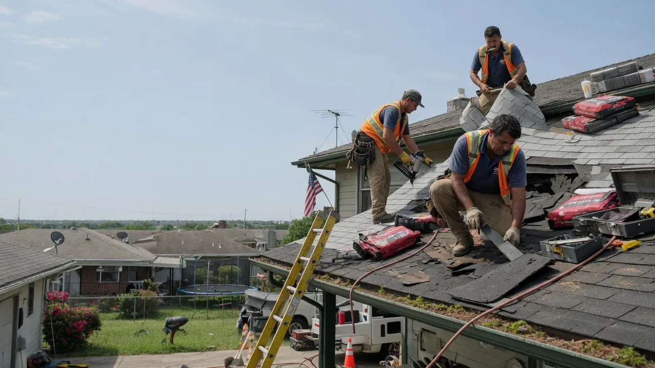 Roof Repair in Paden, OK near me